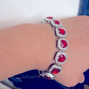 Bracelet silver tone